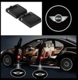 Cumpara ieftin Holograme LED Uși Auto MINI, Proiectoare Logo, 2 Bucăți, Baterii AAA Necesare (Neincluse), Montare Ușoară