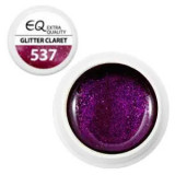 Gel UV Extra quality &ndash; 537 Glitter Claret, 5g, EBD