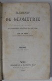 ELEMENTS DE GEOMETRIE par CH. BRIOT , CONFORMES AUX PROGRAMMES ...DANS LES LYCEES , 1863