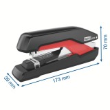 Capsator hartie 30 coli plastic multicolor caspe 24/626/6 Rapid Supreme Omnipress SO30