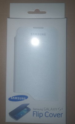 Husa flip cover originala Samsung Galaxy S4 foto