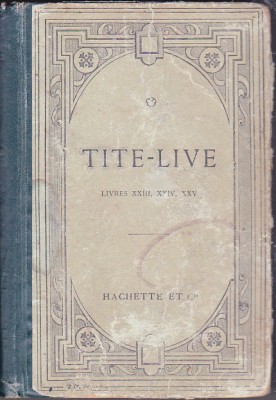 bnk ant Tit Liviu - Titi Livii - Ab urbe condita - text latin foto