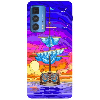 Husa compatibila cu Motorola G20 model Sea journey, Silicon, TPU, Viceversa foto