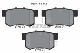 TEXTAR 2171901 Q+ set placute frana,frana disc