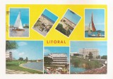RF129 - Carte Postala - Constanta, Litoral, circulata 1971