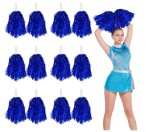 6 Pompoane pentru majorete, multicolor