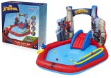 Spatiu de joaca gonflabil, cu piscina, Spider Man, Bestway 98793, 211 x 206 x 127 cm