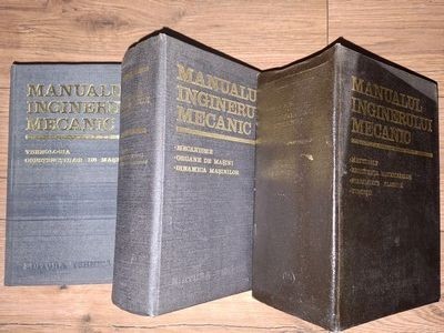 Manualul inginerului mecanic 3 volume