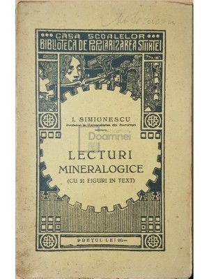 I. Simionescu - Lecturi mineralogice foto