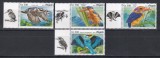 Angola 2018 - Pescăruși albaștri, Serie cu Tapsuri pe St&acirc;nga, MNH