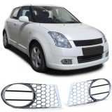 Capace de faruri de ceata, capac grila cromat pentru Suzuki Swift MZ EZ 05-08 Performance AutoTuning