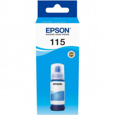 Cerneala Epson 115 C13T07D24A L8160 L8180 Original Cyan 70ml