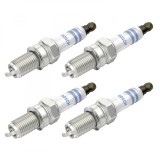 Cumpara ieftin Set 4 bujii scanteie Bosch pentru Opel Agila B, Suzuki Alto, Splash, Swift