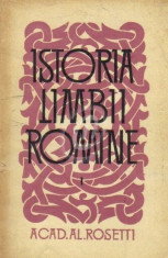 Istoria limbii romane, vol. I, II foto