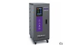 Stabilizator de tensiune Qoltec Three-Phase AVR MULTIPROTECTION &ndash; 30kVA / 24kW, &plusmn;3%, Servo, LCD