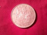 Moneda 200 lei 1942 Mihai I , 6g argint 835 cal. ff buna
