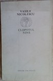 VASILE NICOLESCU: CLOPOTUL NINS(POEME 1971/dedicatie-autograf pt MODEST MORARIU)