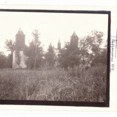 2334 - BALACEANUL, Buzau, Church, Romania - old postcard real PHOTO unused 1917