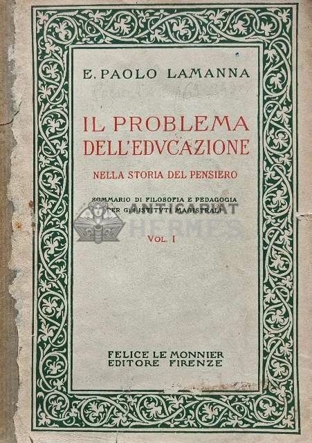 IL PROBLEMA DELL&#039;EDVCAZIONE - E. Paolo (AG136)