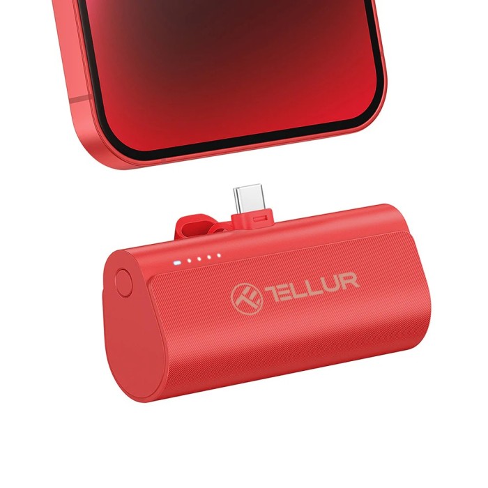 Baterie Externă Tellur PD201 5000mAh, PD20W
