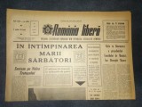 ZIARUL ROMANIA LIBER 18 AUGUST 1966