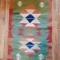**Covor carpeta covoras tesut de lana motiv rustic, etnic, etno, taranesc