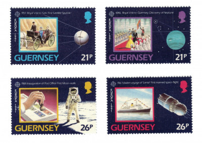 GUERNSEY 1991 - Europa CEPT/ serie completa MNH (cota Michel 5&amp;euro;) foto