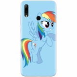 Husa silicon pentru Huawei P Smart 2019, Rainbow Dash