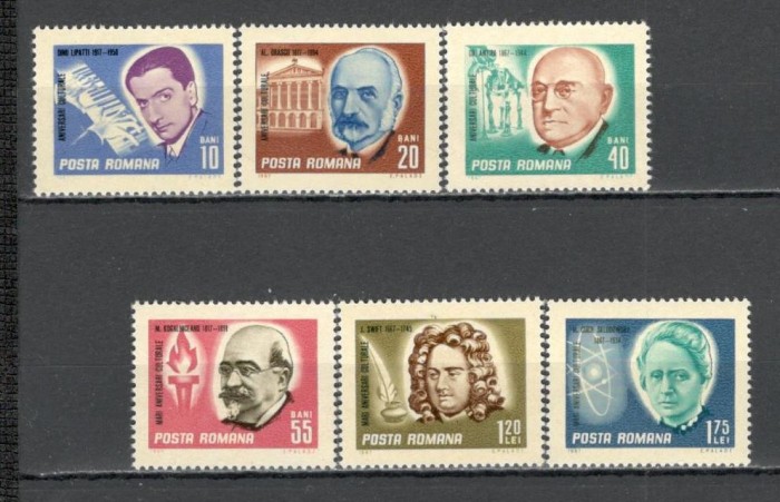 Romania.1967 Personalitati YR.371