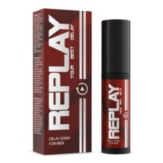 Intarzierea ejacularii - Replay Inca o Reluare Spray de Intarziere pentru Barbati 20 ml Efect Desensibilizat de Durata cu Aloe Vera