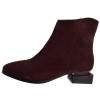 Ghete dama, din piele naturala, marca Jose Simon, KD1092-61C-30-147, bordo, 36, 37