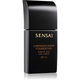 Sensai Luminous Sheer Foundation make-up lichid stralucitor SPF 15 culoare LS102 Ivory Beige 30 ml