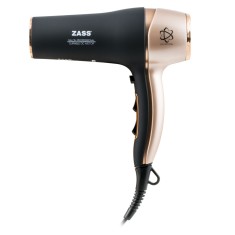 Uscator de par Zass ZHD 06, 2200 W, ionizare, difuzor si aer rece