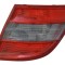 Stop spate lampa Mercedes Clasa C, 03.07-03.11 Combi, spate, omologare ECE, fara suport bec, fumuriu, 2048203864; 2049069402; A2048203864, Dreapta