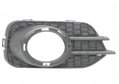 Grila bara Volkswagen Tiguan (5n2), 04.2011-05.2016, fata, Dreapta, Track&amp;amp;Field, cu gauri pt. rama proiector; cu gaura proiector