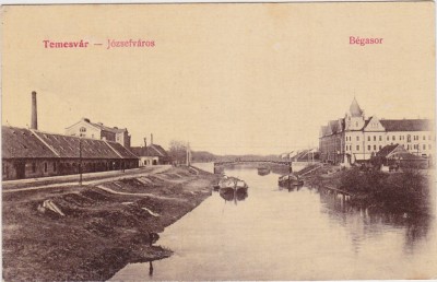 CP Timisoara Jozsefvaros Bega Begasor ND(1916) foto