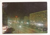 RF139 - Carte Postala - Bucuresti. Vedere nocturna, circulata 1969