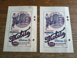 Lot 2 note de comanda cu reclama Fabrica de mobila Alterescu Fii din Ploesti / CD1P