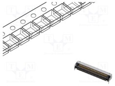 Conector PCB-PCB hermafrodit PIN 100 0,5mm LSHM aurit SMT SAMTEC foto