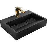 Lavoar din conglomerat GOYA BLACK MAT 50CM