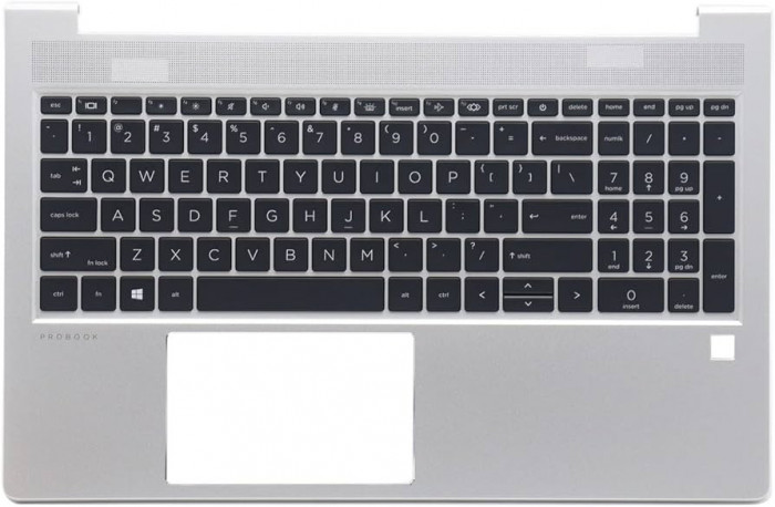 Carcasa superioara cu tastatura palmrest Laptop, HP, ZHAN 66 PRO 15 G4, M21742-001, M21740-B31, M21742-B31, M22004-B31, iluminata, layout US