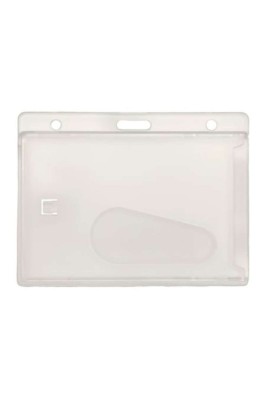 Suport rigid orizontal pentru legitimație, CardKeep, transparent foto