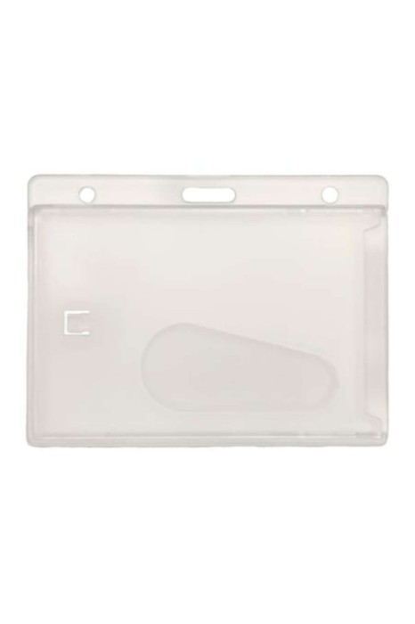 Suport rigid orizontal pentru legitimație, CardKeep, transparent