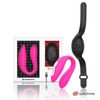 WEARWATCH - WATCHME DUAL TECHNOLOGY VIBRATOR FUCHSIA/AZABACHE foto