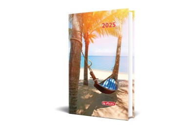AGENDA DATATA A5, MOTIVE, 352 PAGINI, COPERTA BURETATA, MOTIV SUMMER CHILL 2025 foto