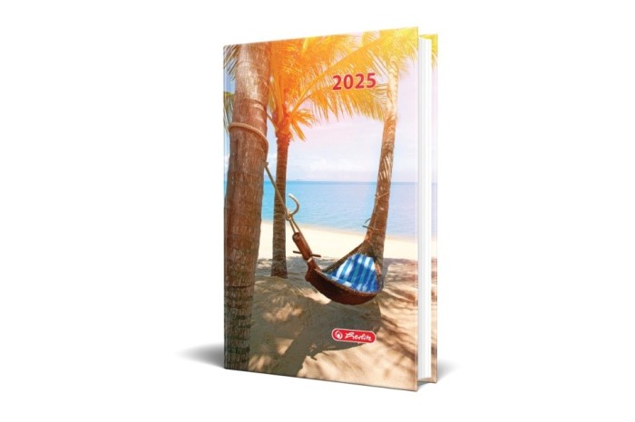 AGENDA DATATA A5, MOTIVE, 352 PAGINI, COPERTA BURETATA, MOTIV SUMMER CHILL 2025