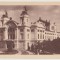 Romania cca 1945, CP ilustrata Cluj Opera si Teatrul National, sepia necirculata