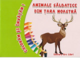 Coloram si invatam! Animale salbatice din tara noastra - Adina Grigore