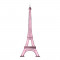 Sticker decorativ Turnul Eiffel, Roz, 85 cm, 3220ST