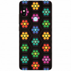 Husa silicon pentru Xiaomi Redmi S2, Kaleidoscope Mosaic Patterns